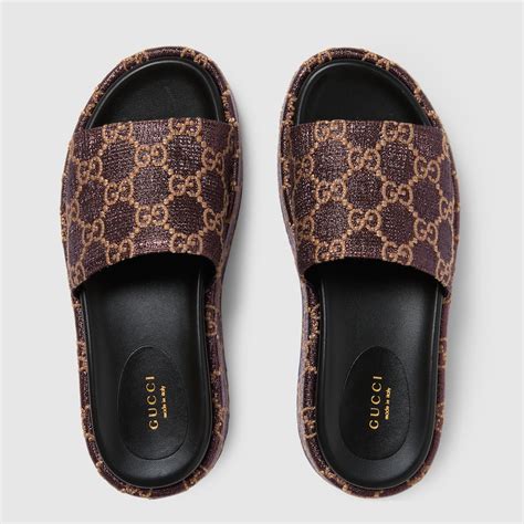 gucci slides wome|Gucci slides women on sale.